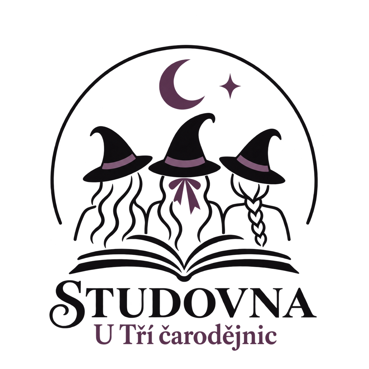 Logo Studovny U Tří čarodějnic